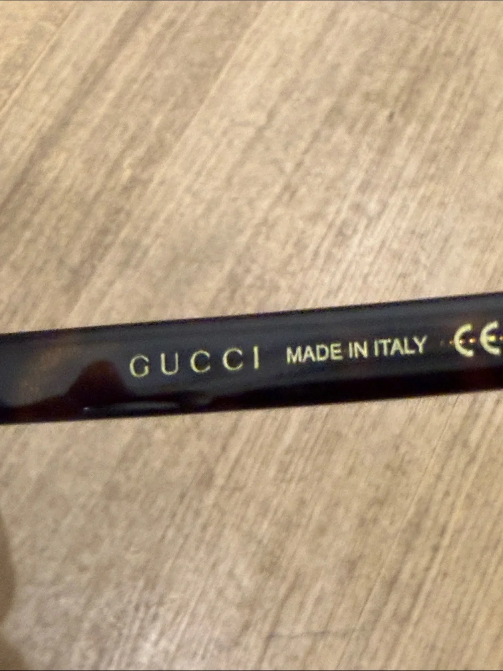 Gucci Tortoiseshell Rectangular Eyeglasses - Picture 5 of 7